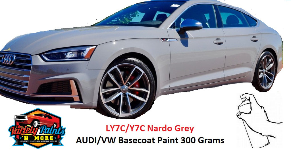 LY7C/Y7C Nardo Grey AUDI/VW Basecoat Paint 300 Grams