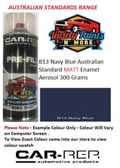 B13 Navy Blue Australian Standard MATT Enamel Aerosol 300 Grams 