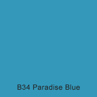 B34 Paradise Blue Satin Enamel Australian Standard Custom Spray Paint 300g