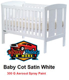 Valspar 303 Acrylic Paint S5224COTT Baby Cot White SATIN Acrylic 