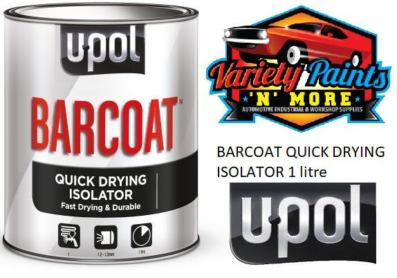 UPOL Barcoat Ready to Use Isolater 1 Litre Olive