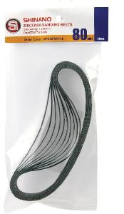 Geiger 10mm x 330mm  P120 Grit Zirconia Belt (Pack of 10)