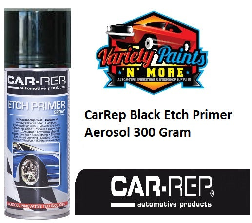 CarRep BLACK Etch Primer Aerosol 300 Gram