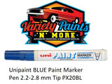 Unipaint BLUE Paint Marker Pen 2.2-2.8 mm Tip PX20BL