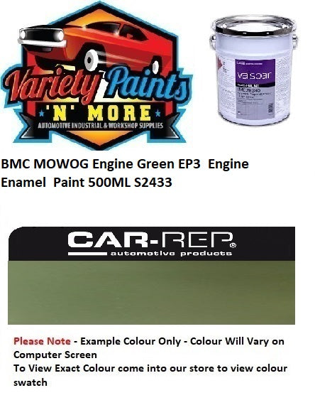 BMC MOWOG Engine Green EP3  Engine Enamel  Paint 500ML S2433