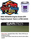 BMC MOWOG Engine Green EP3  Engine Enamel  Paint 1 LITRE S2433