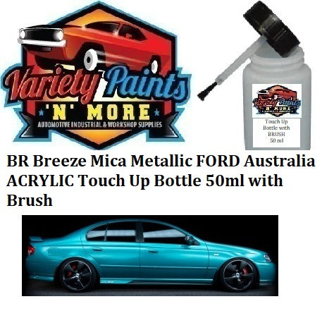 BR Breeze Mica Metallic FORD Australia ACRYLIC Touch Up Bottle 50ml