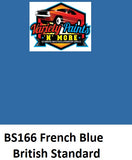 BS381c 166 French Blue British Standard 2K Direct Gloss Aerosol Paint 300 Grams