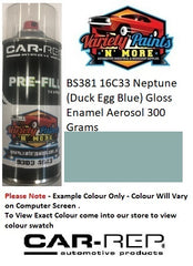 BS381 16C33 Neptune (Duck Egg Blue) Gloss Enamel Aerosol 300 Grams 2IS 5A 1IS 74A