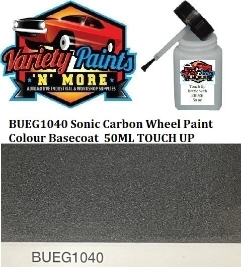 BUEG1040 Sonic Carbon Wheel Paint Colour Basecoat  50ML TOUCH UP