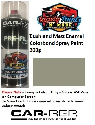 Bushland MATT Enamel Colorbond Spray Paint 300g