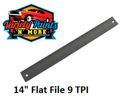 14" METAL CUT Flat File Blade 9 TPI