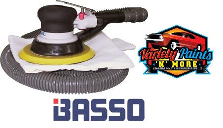 Basso 6" 150mm Self generated dust extraction sander 12000rpm With Hose