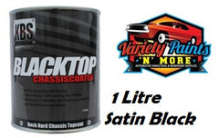 KBS BlackTop 1 Litre Satin Black Variety Paints N More 