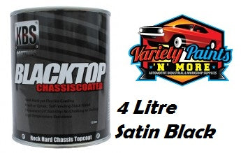 KBS BlackTop 4 Litre Satin Black 8502