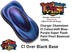 Charger Chameleon C1 Colourshift Blue-Purple Super Flash Paint Pearl Basecoat 125ML