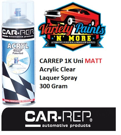 AC303 Acrylic MATT Clearcoat Car-Rep 300 Grams