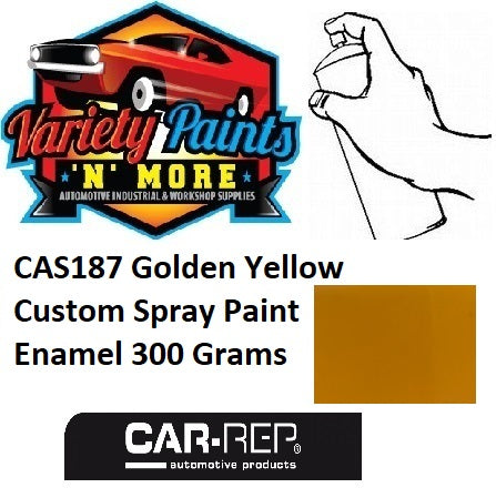 CAS187 GOLDEN Yellow Enamel Nason Aerosol 300 Grams