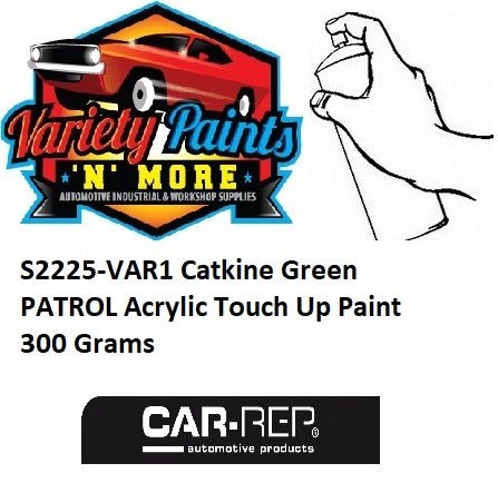 S2225-VAR1 Catkine Green PATROL Acrylic Touch Up Paint 300 Grams