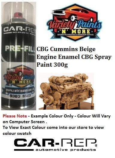 CBG Cummins Beige Engine Enamel CBG Spray Paint 300g 6IS 107
