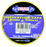 Charge Insulation Tape Roll YELLOW Prokit  19mm x 20 Metres