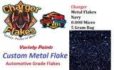 Charger Metal Flakes Navy 0.008 Micro 5 Gram Bag