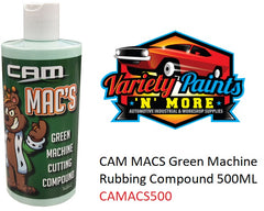 CAM MACS Green Machine Rubbing Compound 500ML 