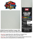 CODOE Doeskin Roofliner Cooper 1967 SEM Colourcoat Vinyl Aerosol 300 Grams