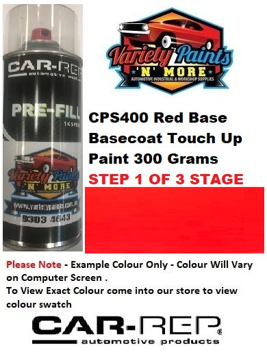 CPS400 Red Base Basecoat Touch Up Paint 300 Grams