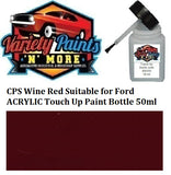 CPS Wine Red Suitable for Ford ACRYLIC Touch Up Paint Bottle 50ml