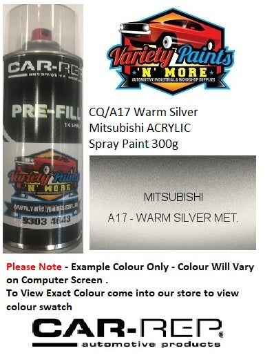 CQ/A17 Warm Silver Mitsubishi ACRYLIC Spray Paint 300g