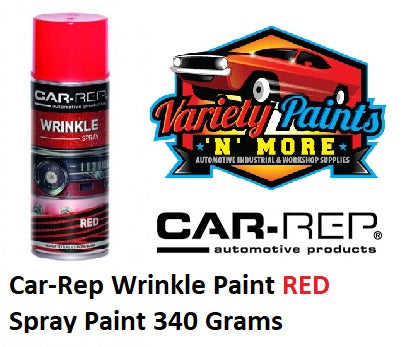 Car-Rep Wrinkle Paint Red Spray Paint 340 Grams