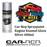 Car-Rep Spraypaint Engine Enamel Gloss Silver 400ml