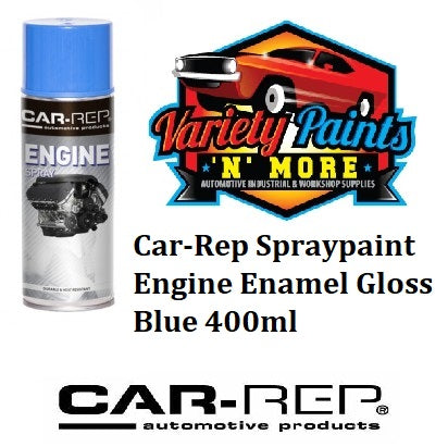 Car-Rep Spraypaint Engine Enamel Gloss Blue 400ml