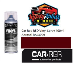 Car Rep Oxide RED Vinyl Spray 400ml Aerosol RAL3009