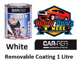 Car Rep Rubber Comp White Removable Coating 1Lt Variety Paints N More 