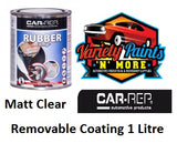 Car-Rep Rubber Comp Removable Rubber Coating Transparent Matt Clear 1 Litre 