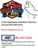 CT101 HiOp White DTM MATT TB543 2K Aerosol Paint 300 Grams 