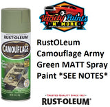 RustOLeum Camouflage Army Green Spray Paint *SEE NOTES* 