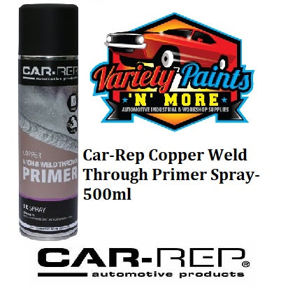 Copper Primer Car-Rep Copper Weld Through Primer Spray- 500ml