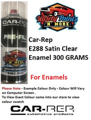 CAR-REP E288 SATIN Finish Clearcoat Enamel 300 GRAMS 