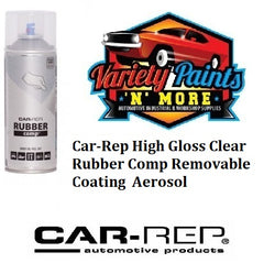 Car-Rep High Gloss Clear Rubber Comp Removable Coating  Aerosol 400ML