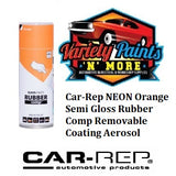 Car-Rep NEON Orange Semi Gloss Rubber Comp Removable Coating Aerosol 400ML