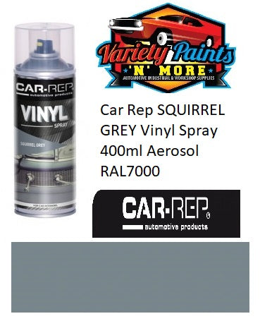 Car Rep SQUIRREL GREY Vinyl Spray 400ml Aerosol RAL7000