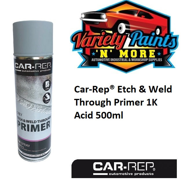 Car-Rep Grey Etch & Weld Through Primer 1K Acid 500ml