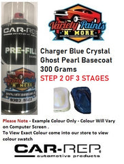 Charger Blue Crystal Ghost Pearl Basecoat 300 Grams STEP 2