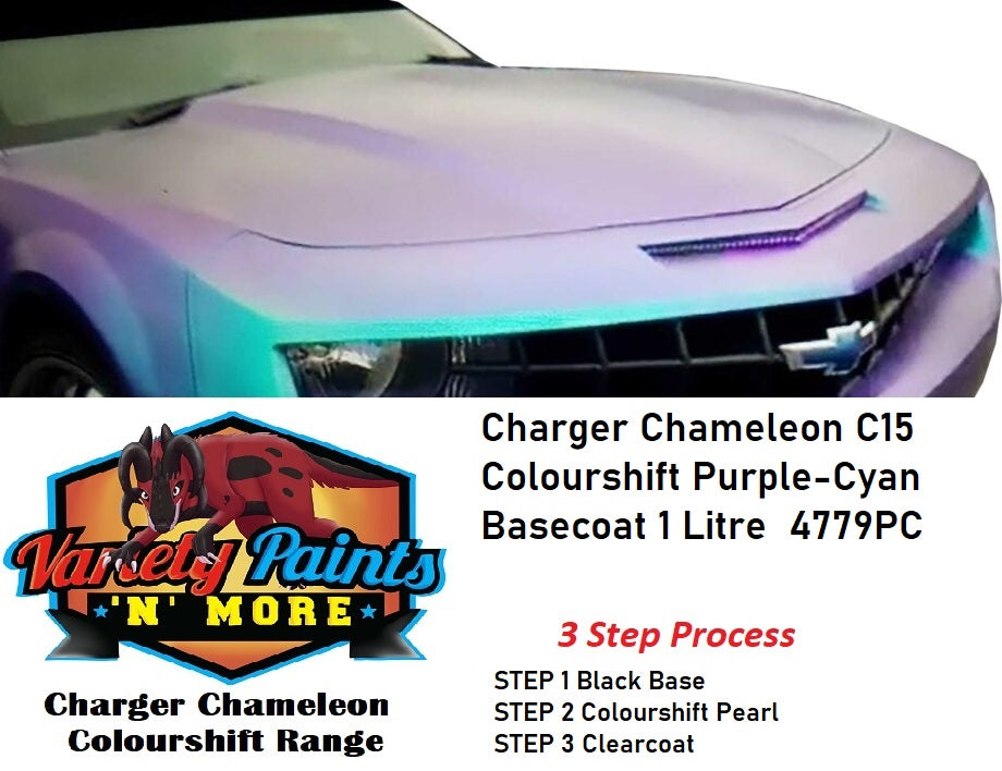 Charger Chameleon C15 Colourshift Purple-Cyan Basecoat 1 Litre  4779PC
