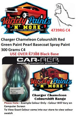 Charger Chameleon Colourshift Red Green Paint Pearl Basecoat Spray Paint 300 Grams C4 