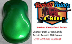 Charger Dark Green Kandy ACRYLIC Aerosol 300 Grams KANDAGR303-A 