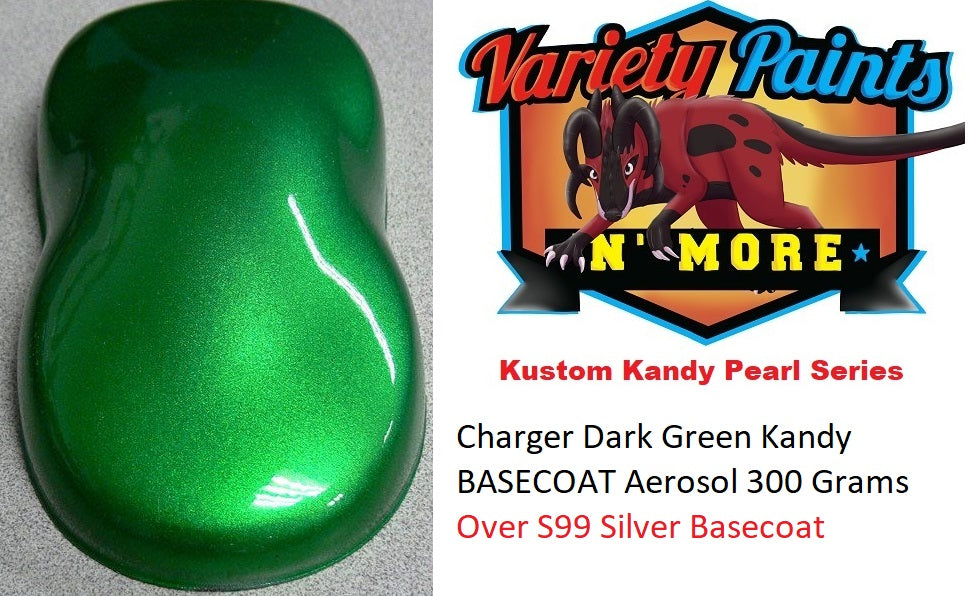Charger Kandy Emerald Green BASECOAT Aerosol 300 Grams KANEMGR-A